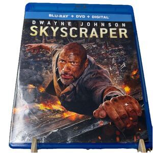 Skyscraper Blu-ray DVD Digital 2018 Dwayne Johnson Action Thriller Movie
